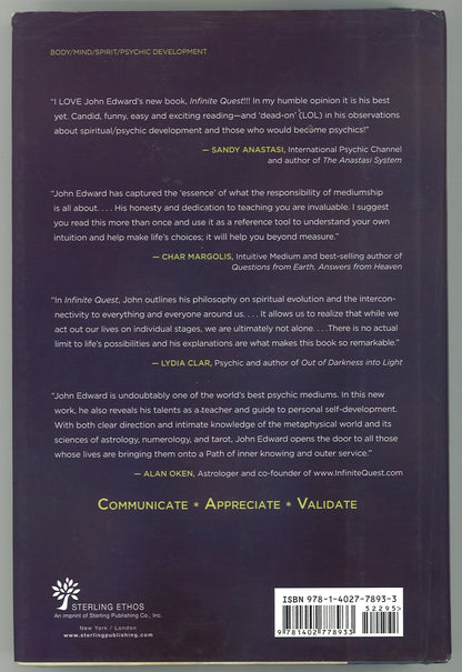 Infinite Quest: Develop Your Psychic Intuition to Take Charge of Your Life - The Bookstore
