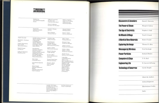 Inventors and Discoverers: Changing Our World – First Edition, 1988 - The Bookstore