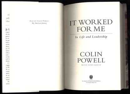 It Worked for Me: In Life and Leadership - The Bookstore