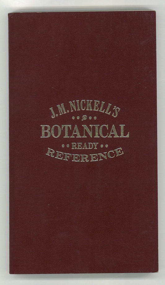 J. M. Nickell's Botanical Ready Reference - The Bookstore