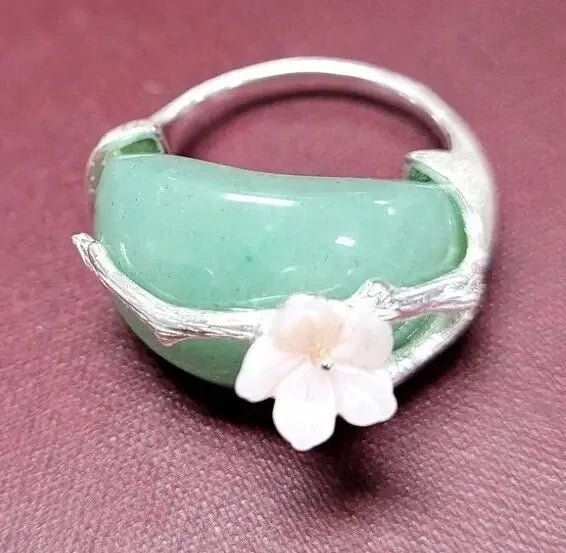 Jade and Rose Ring - The Bookstore