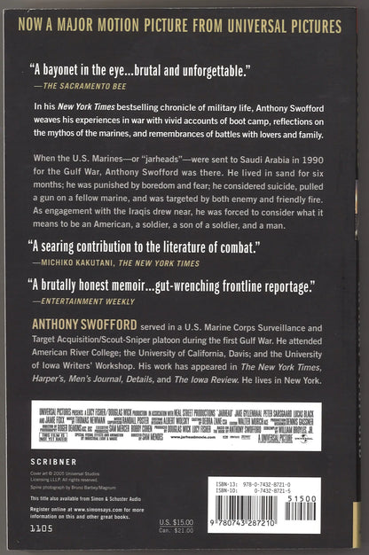 Jarhead : A Marine's Chronicle of the Gulf War and Other Battles