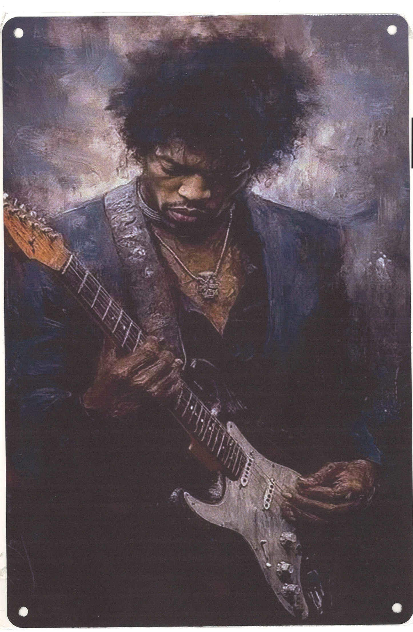 Jimi Hendrix - Metal Sign