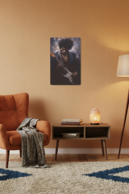 Jimi Hendrix - Metal Sign
