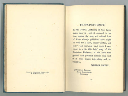 John Knox : The Life Story of John Knox - The Bookstore