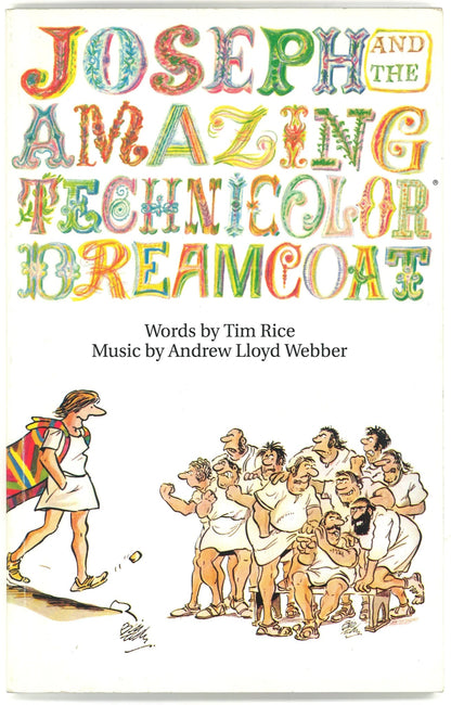 Joseph and the Amazing Technicolor Dreamcoat Vocal Score Book - Piano/Vocal Tim Rice, Andrew Lloyd Webber