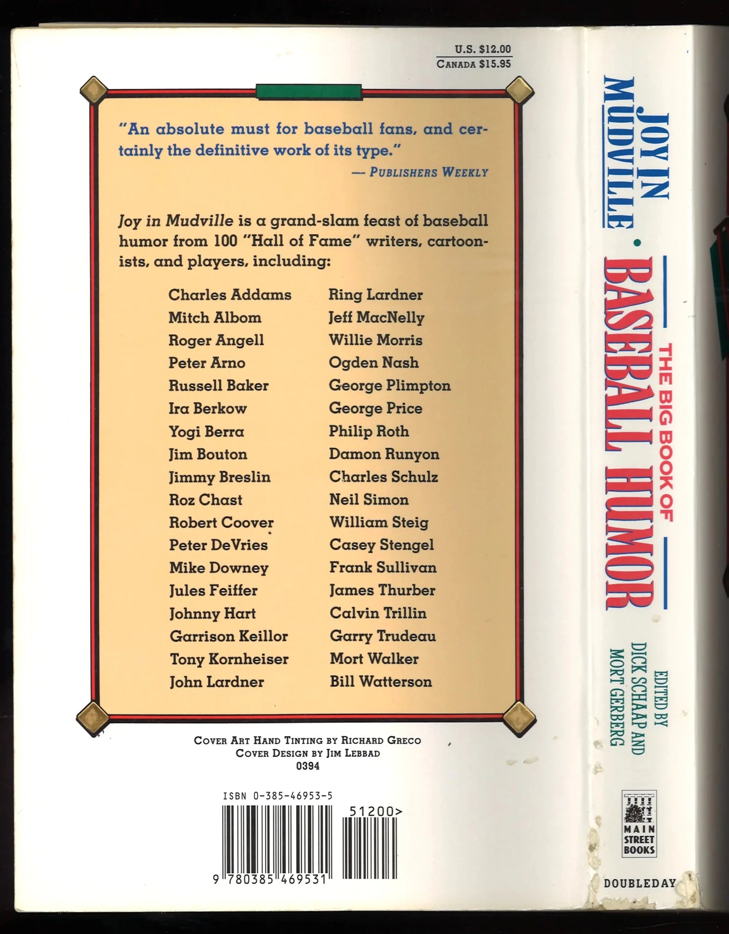 Joy In Mudville: The Big Book of Baseball Humor - The Bookstore