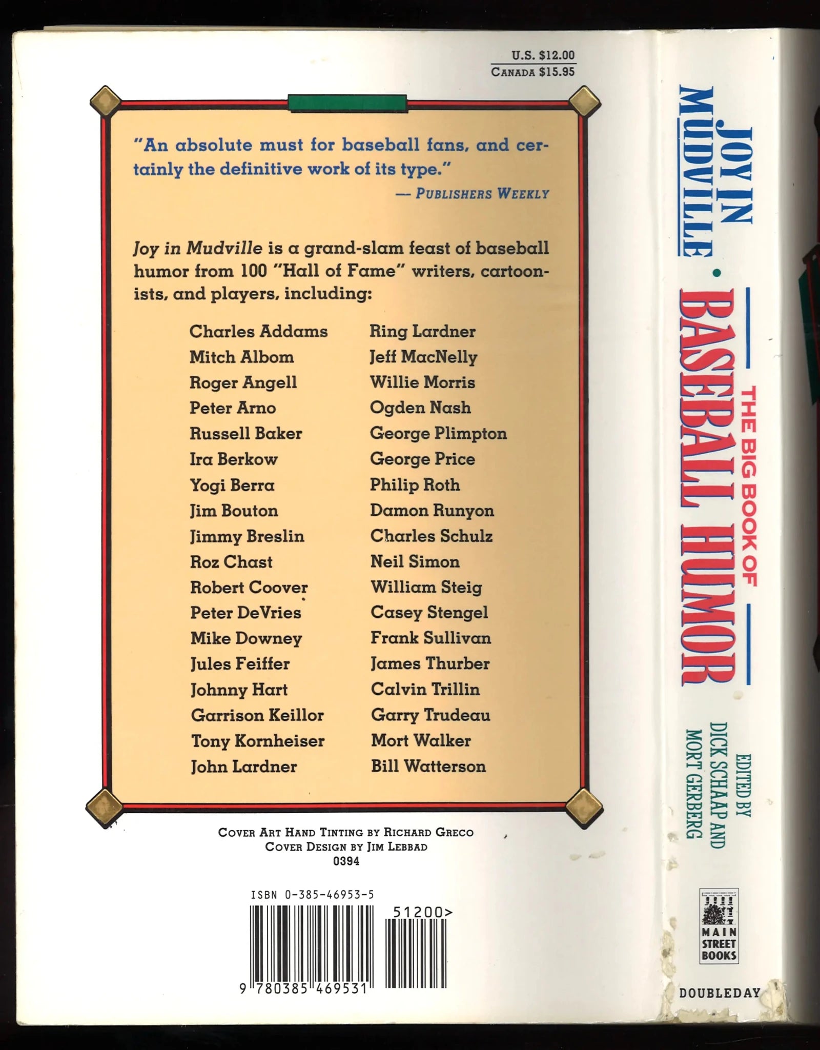 Joy In Mudville: The Big Book of Baseball Humor - The Bookstore