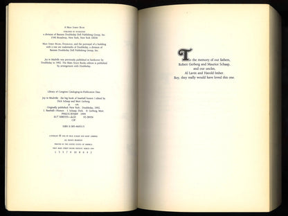 Joy In Mudville: The Big Book of Baseball Humor - The Bookstore