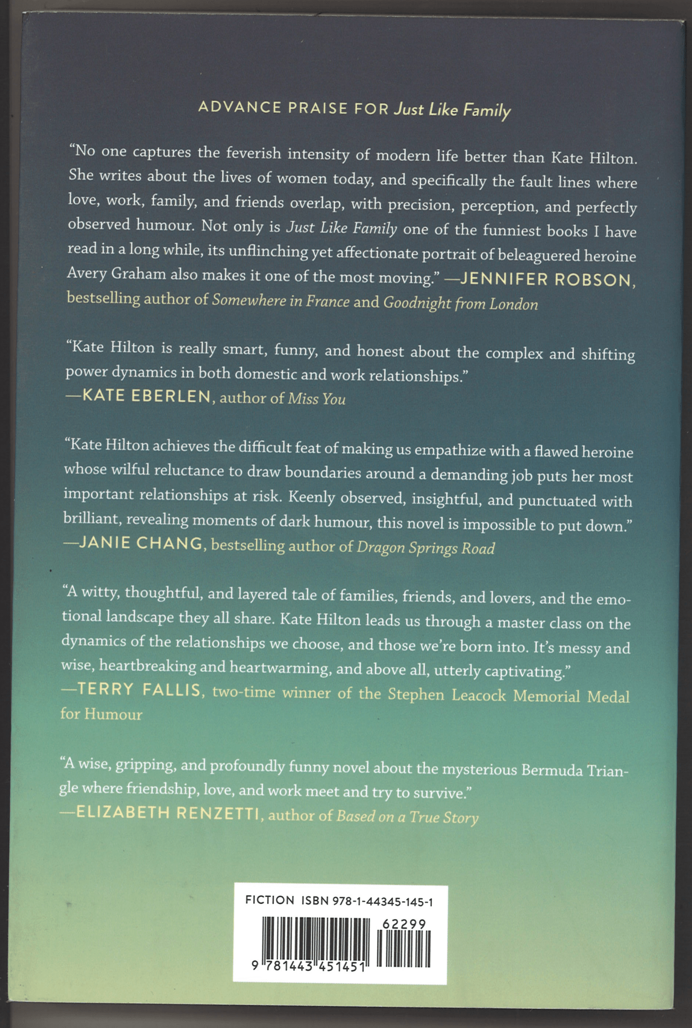 Just Like Family: A Novel - The Bookstore
