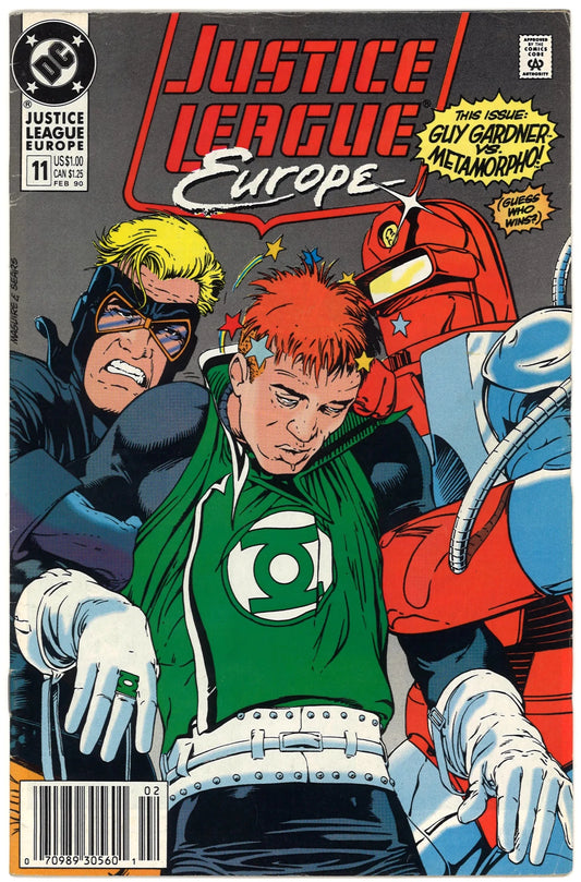 Justice League Europe 1 (DC Comics, 1989) - The Bookstore