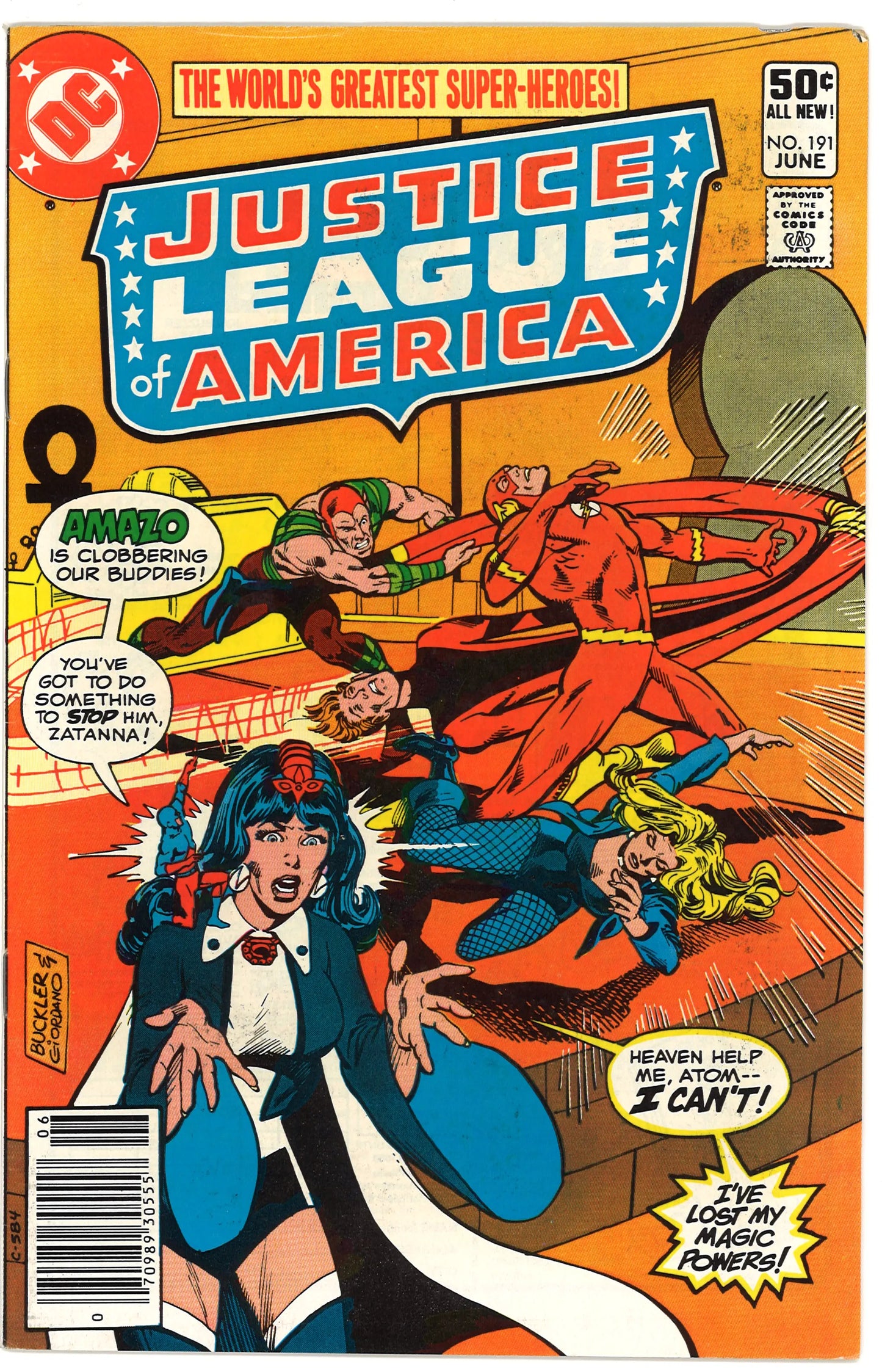 Justice League America Vol. 22 No. 191  June 1981
