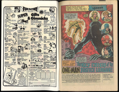 Justice League America Vol. 22 No. 191  June 1981