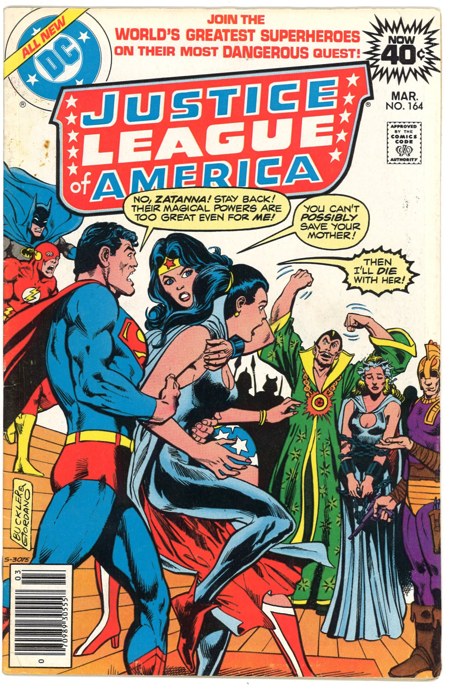 Justice League America Vol 20 No 164 1979