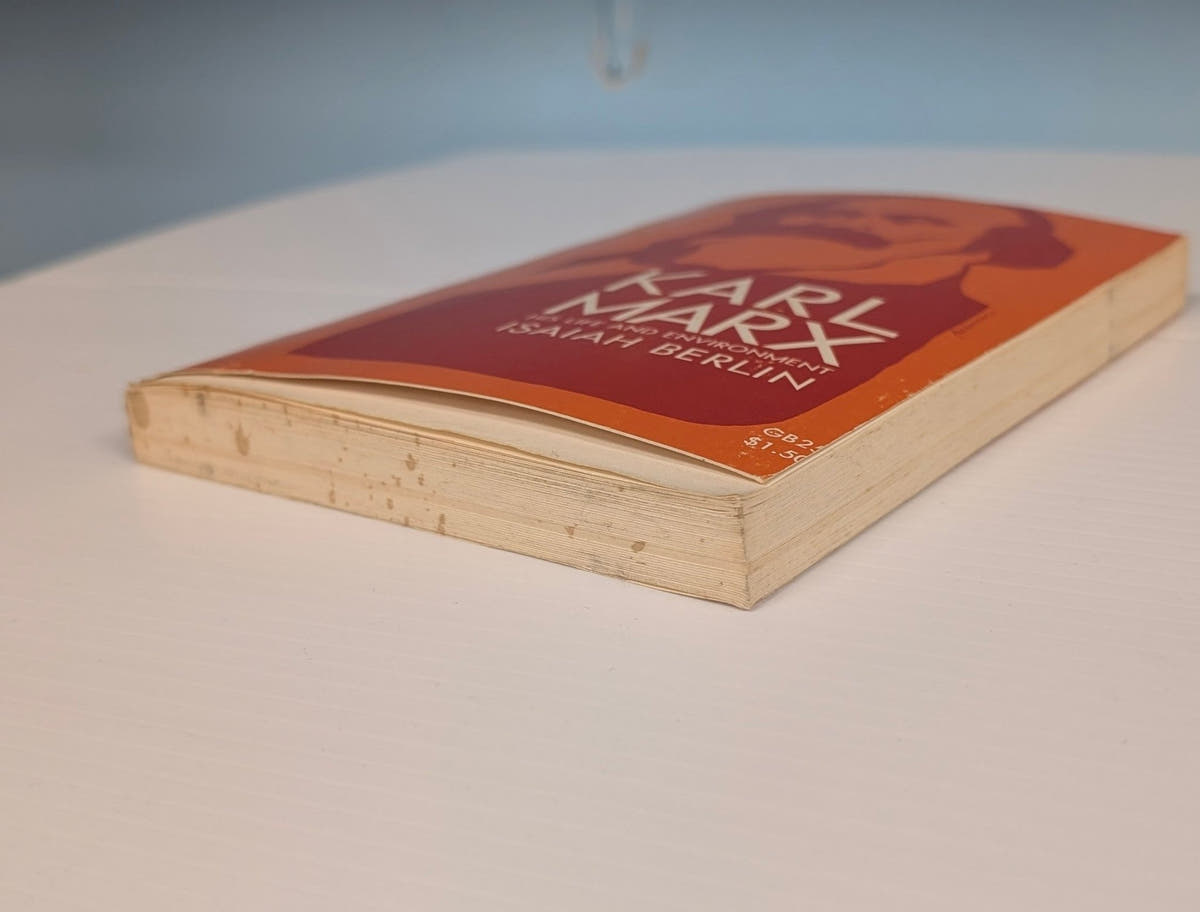 Karl Marx: His Life and Environment - The Bookstore