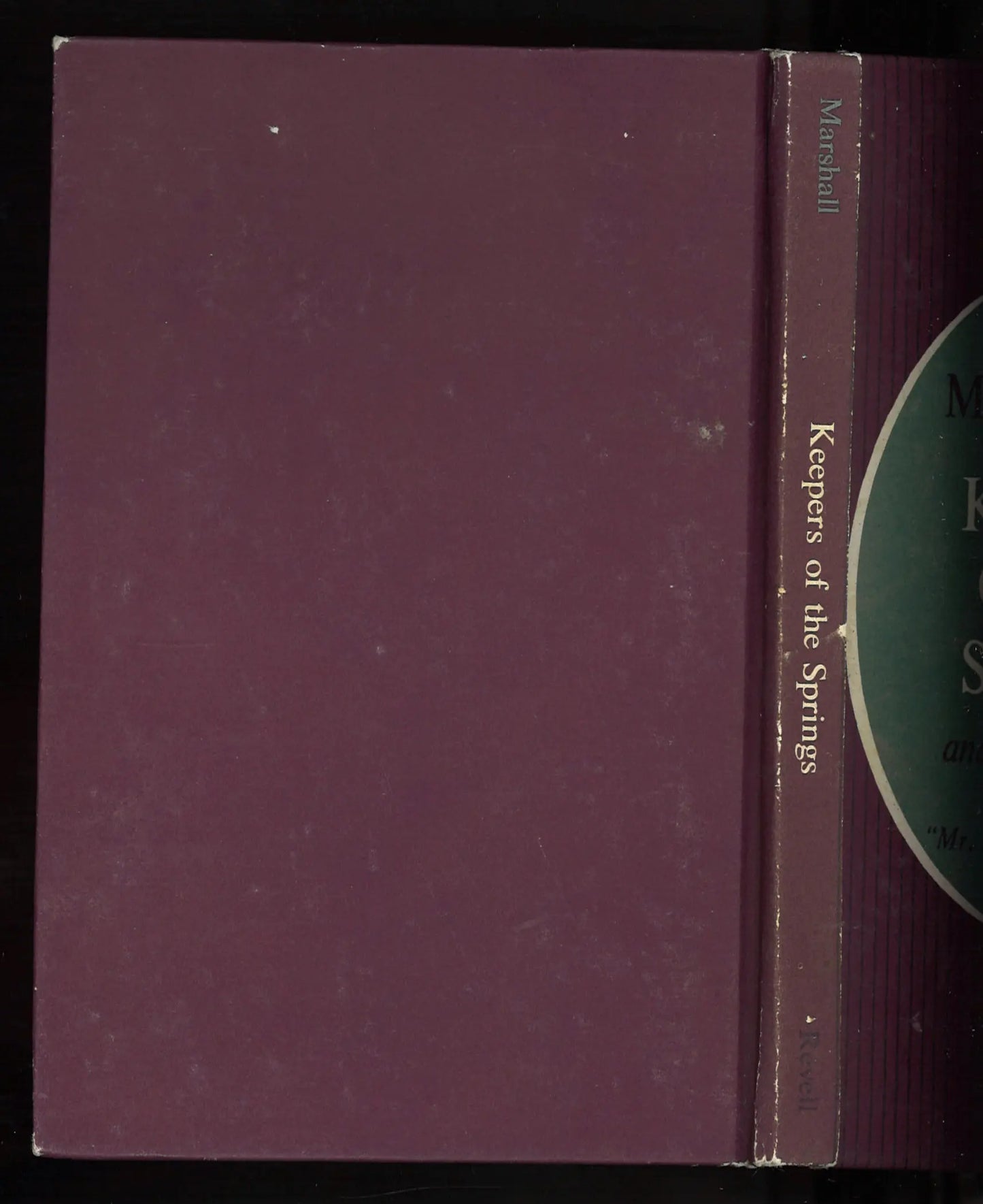 Peter Marshall's Keepers of the Springs and Other Messages