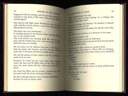 Peter Marshall's Keepers of the Springs and Other Messages