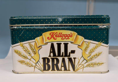 Kellogg’s All - Bran 80th Anniversary Tin Canister (1916 - 1996) - The Bookstore