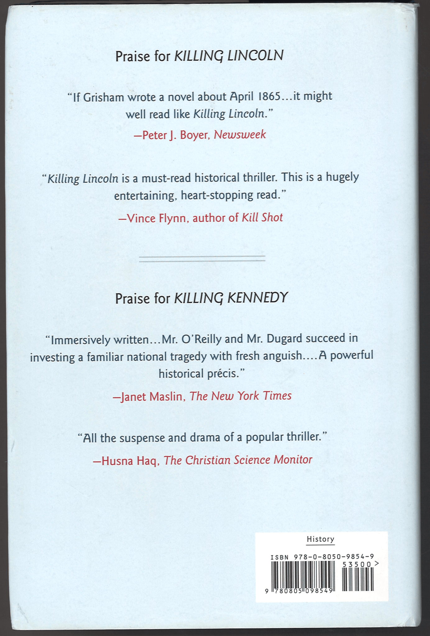 Killing Jesus: A History (Signed) - The Bookstore
