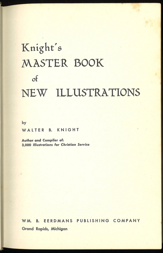 Knight’s Master Book of New Illustrations (1961)
