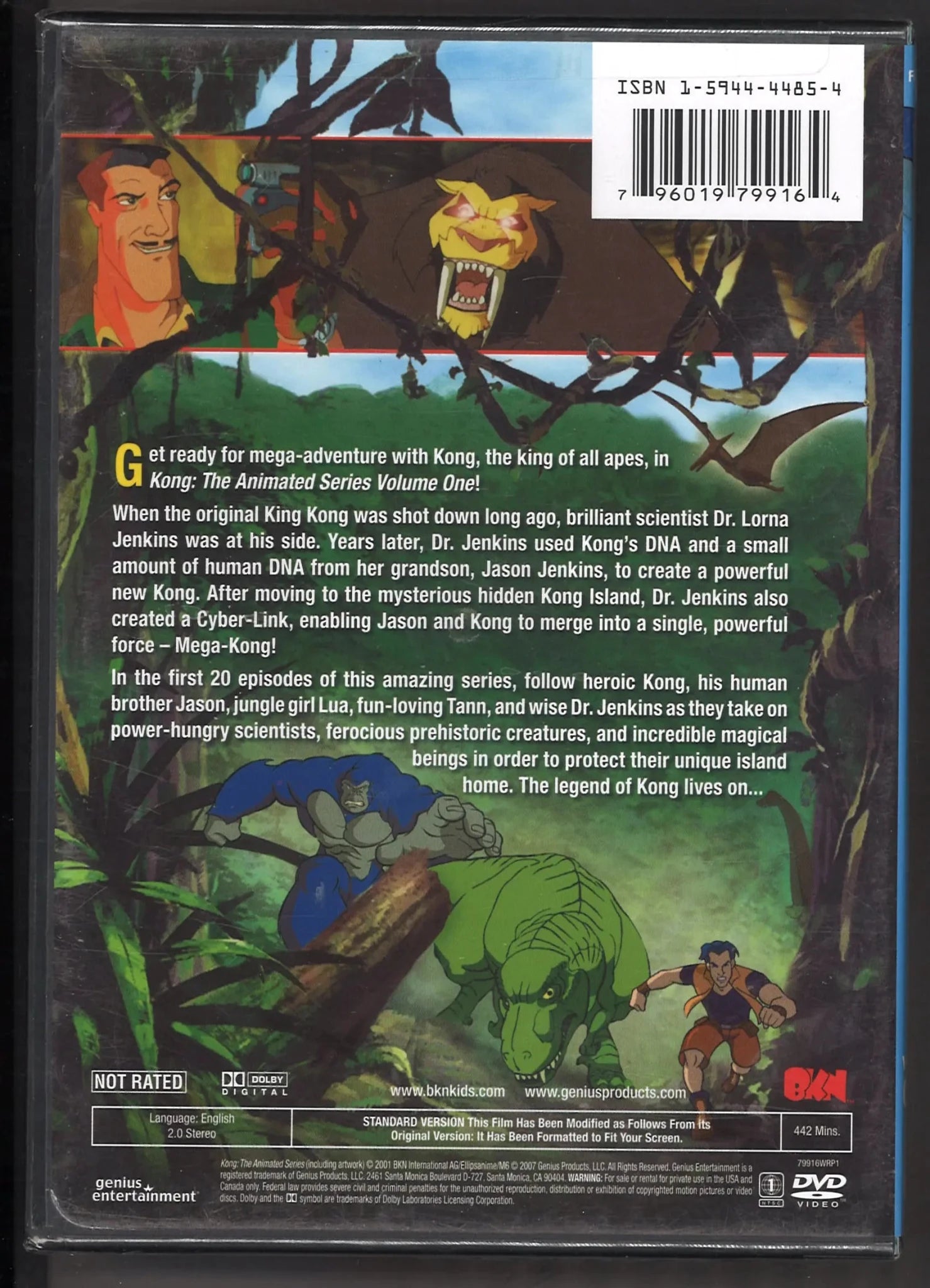 Kong: The Animated Series – Volume One DVD - The Bookstore