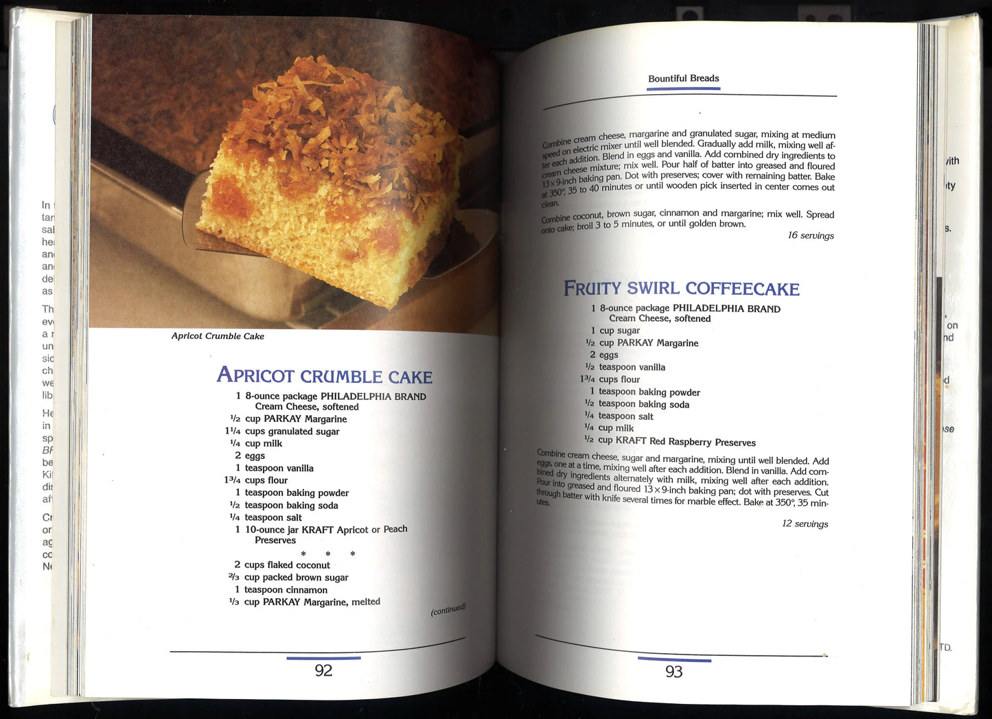 Kraft Philadelphia Cream Cheese Cookbook