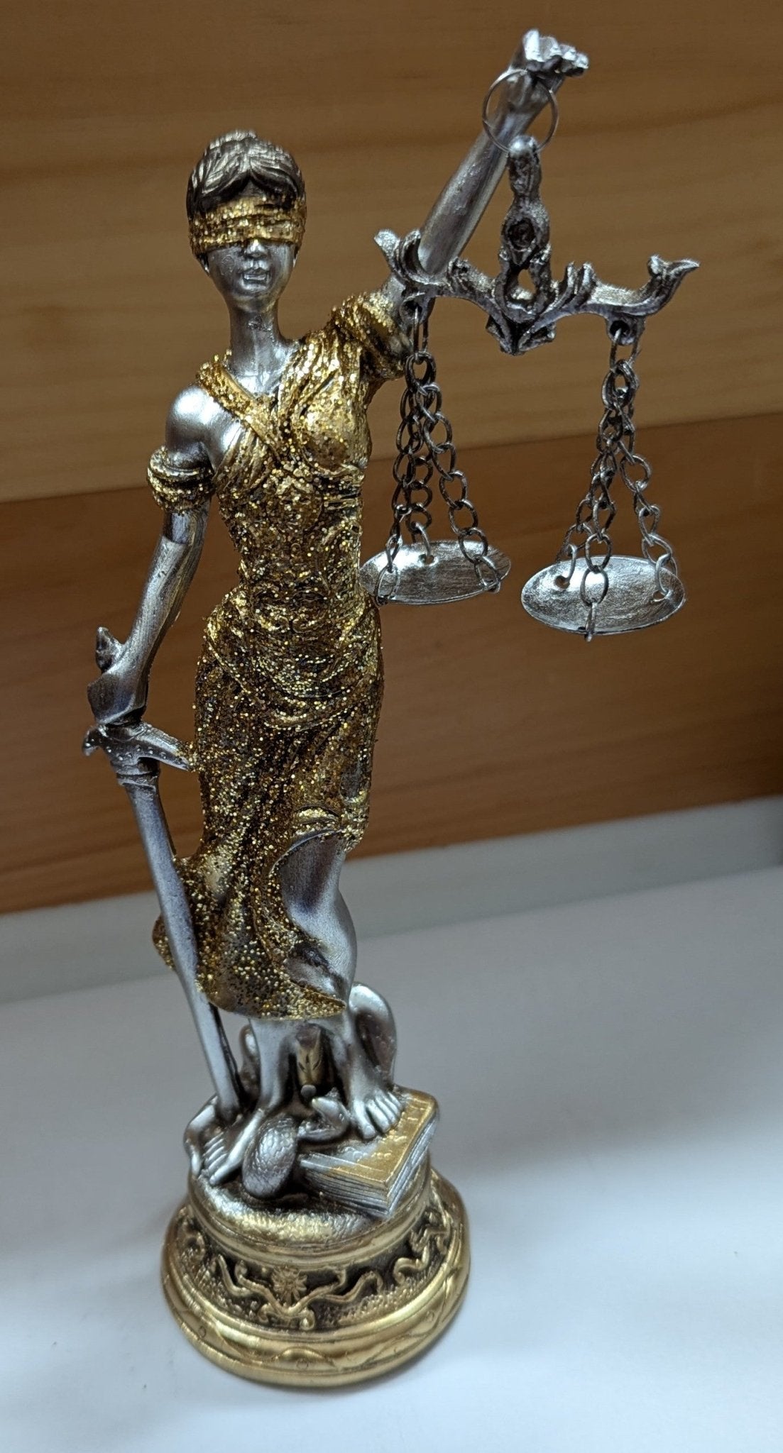 Lady Justice Figurine - The Bookstore