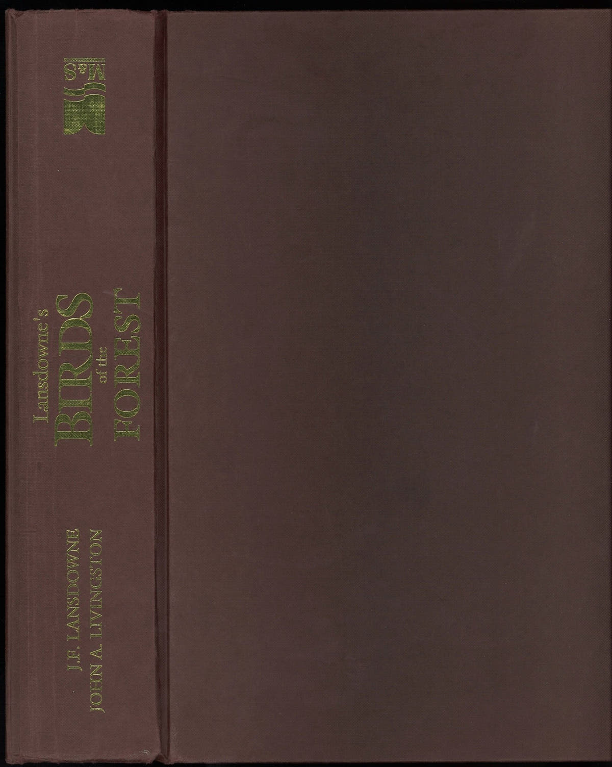 Lansdowne's Birds of The Forest - The Bookstore