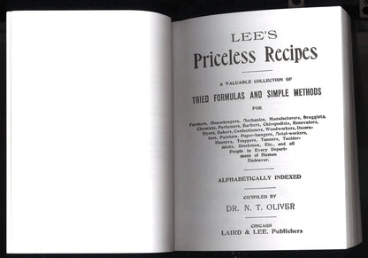 Lee's Priceless Recipes - The Bookstore