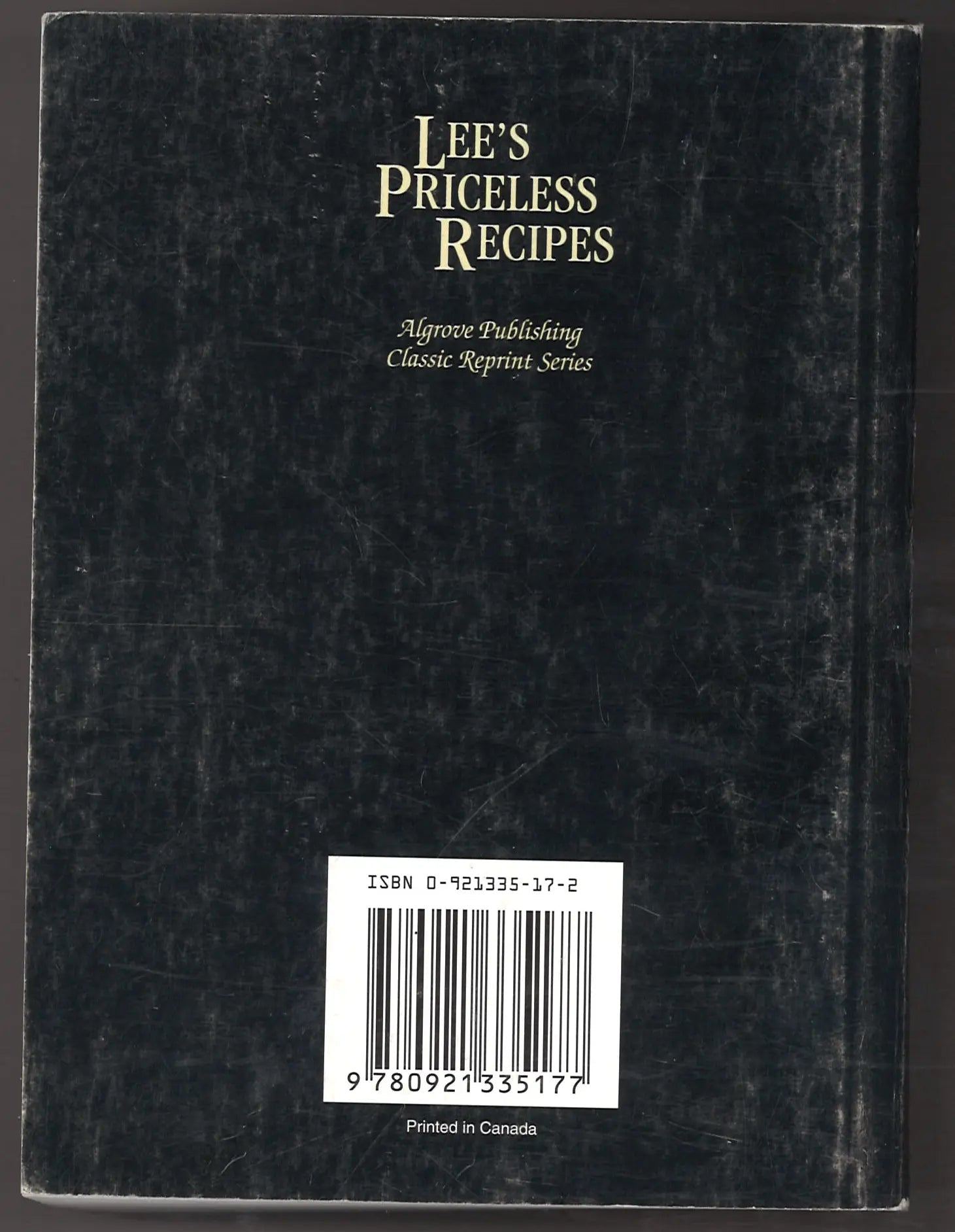 Lee's Priceless Recipes - The Bookstore