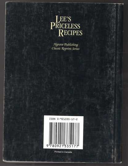 Lee's Priceless Recipes - The Bookstore