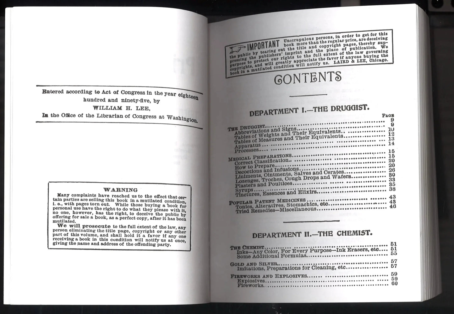 Lee's Priceless Recipes - The Bookstore