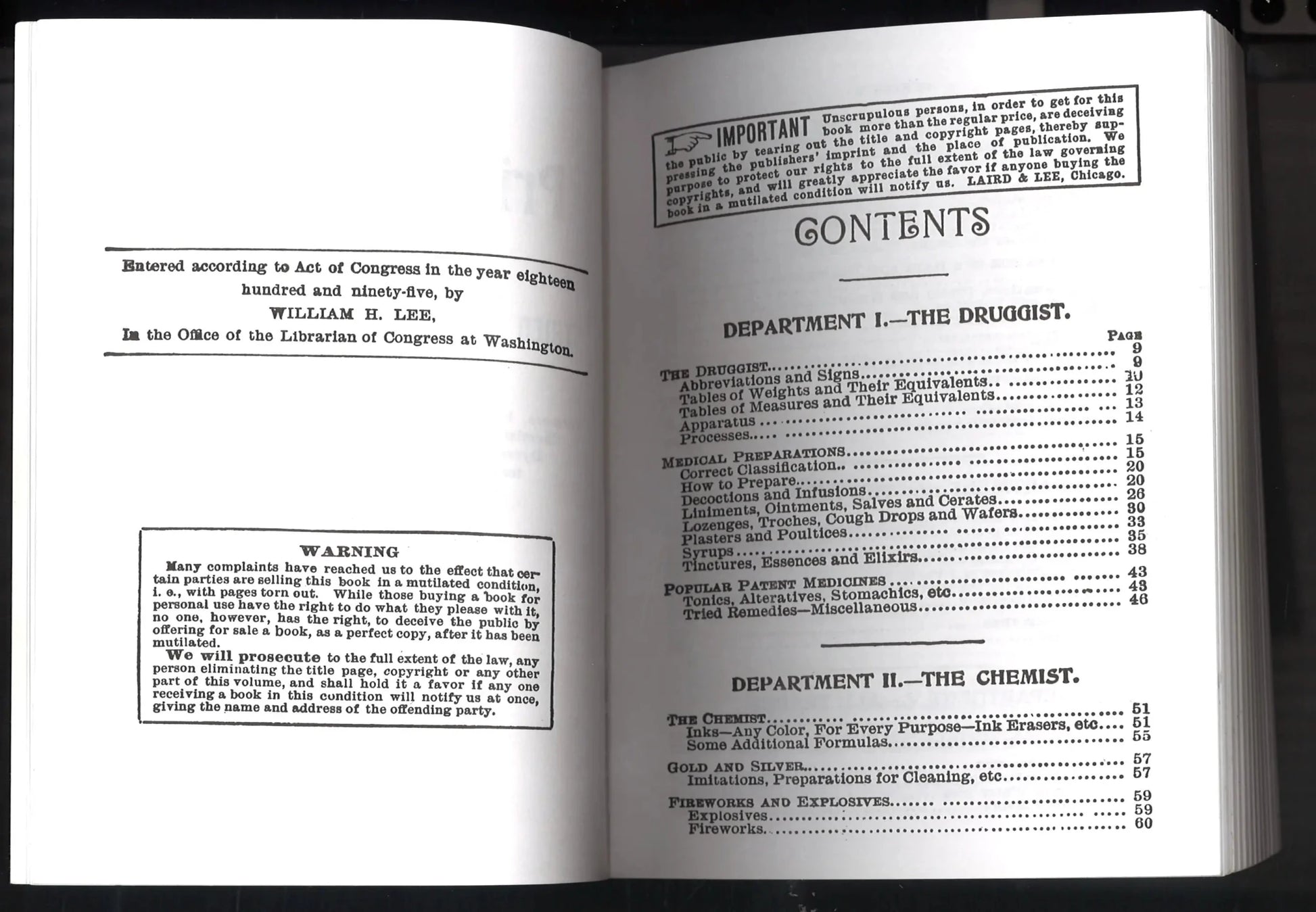 Lee's Priceless Recipes - The Bookstore