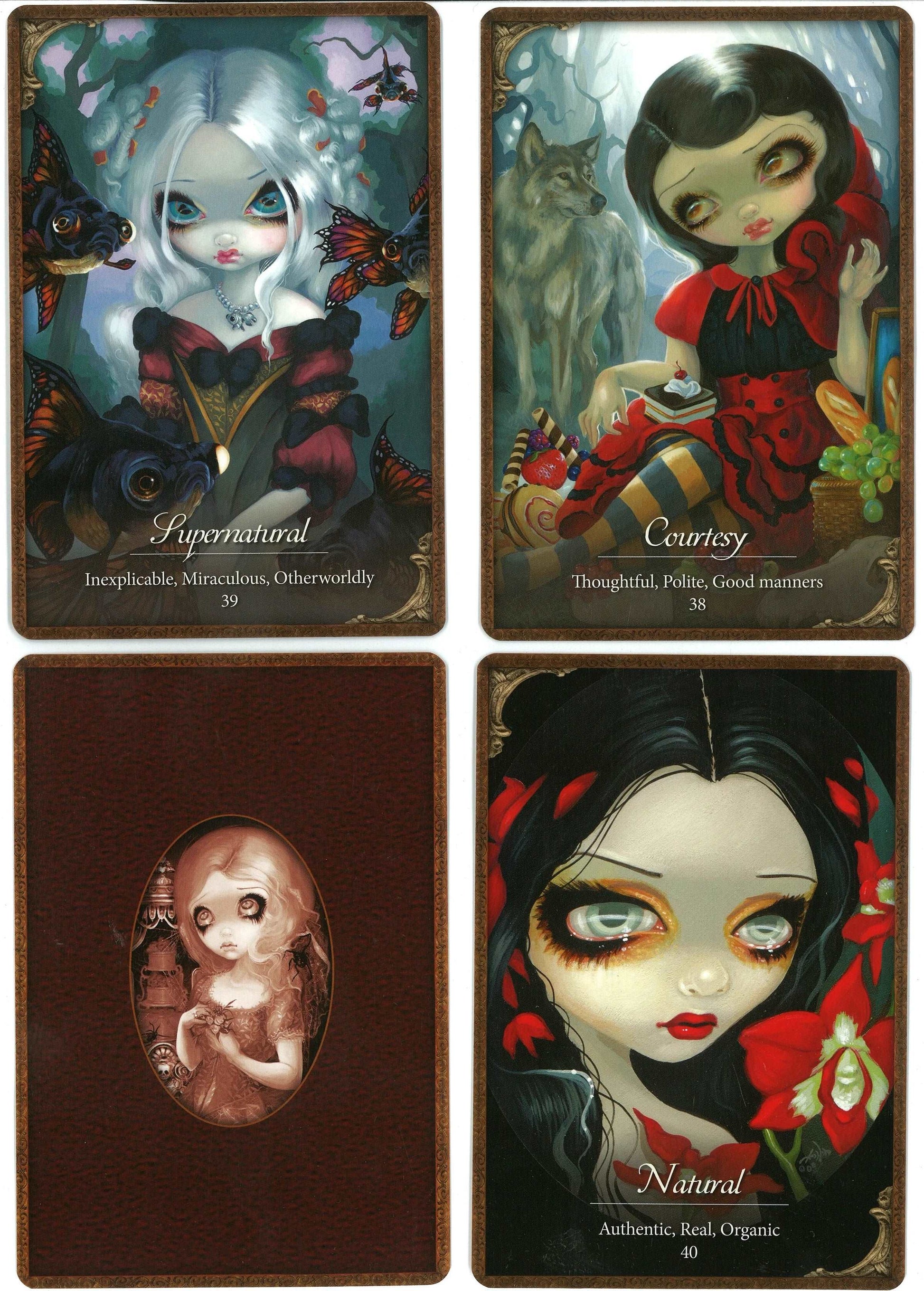 Les Vampires Oracle Cards: Ancient Wisdom and healing messages from the Children of the Night