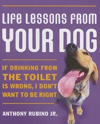 Life Lessons from Your Dog: If Drinking from the Toilet Is Wrong, I Don't Want to Be Right - The Bookstore