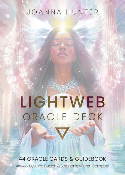LightWeb Oracle Deck: Soul Technology (44 Full - Color Cards and 140 - Page Full - Color Guidebook) - The Bookstore