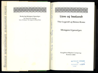 Lion Of Ireland: The Legend of Brian Boru - The Bookstore