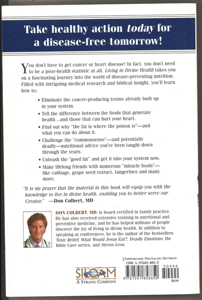 Living in Divine Health: It's Never Too Late to Get on the Road to Healthier Habits - The Bookstore