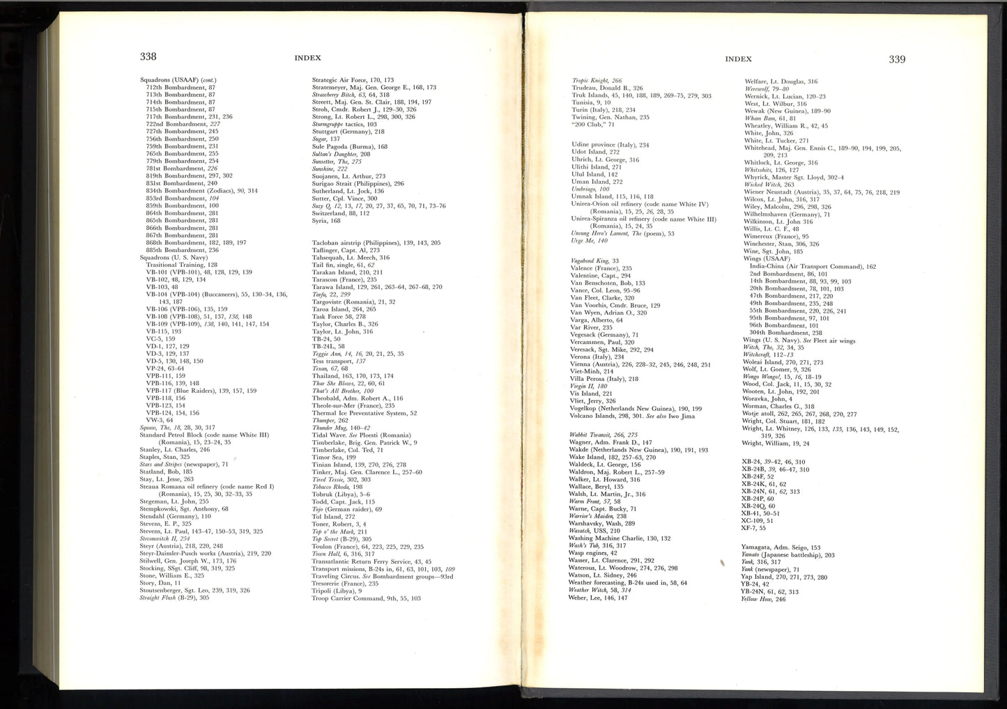 Log of The Liberators - The Bookstore
