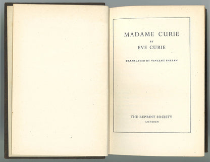 Madame Curie - The Bookstore