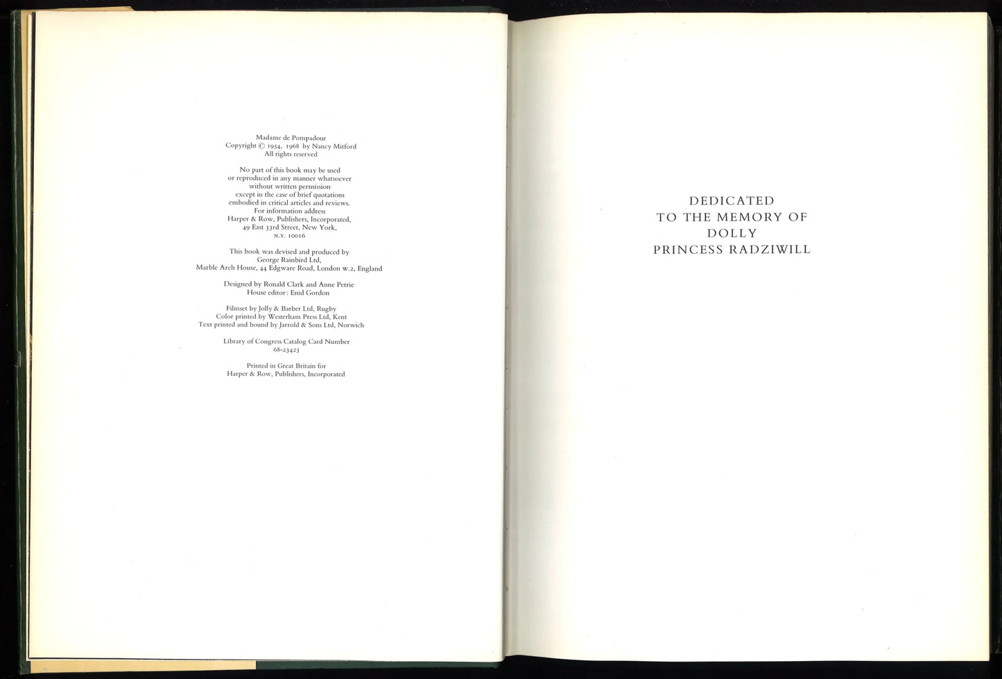 Madame de Pompadour - The Bookstore