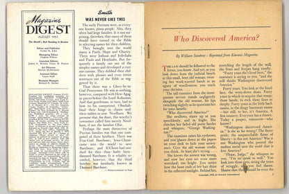 Magazine Digest, August 1951, Volume XXIII, No. 11 - The Bookstore
