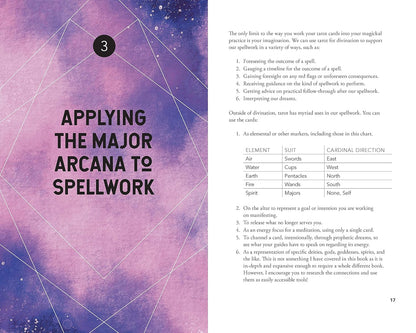 Magickal Tarot Guidebook and Deck: Spreads, Spellwork, and Ritual for Creating Your Life - The Bookstore