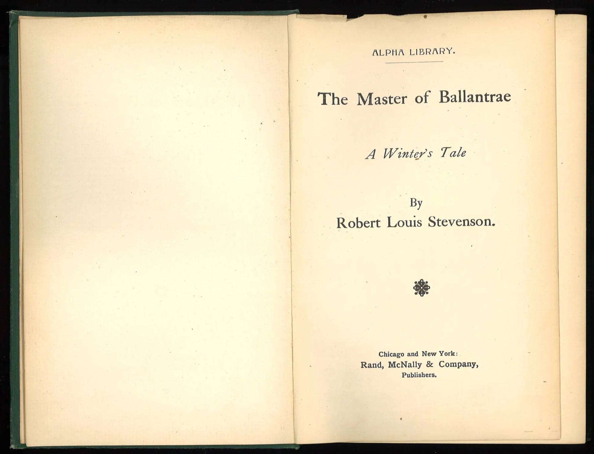 Master of Ballantrae - The Bookstore
