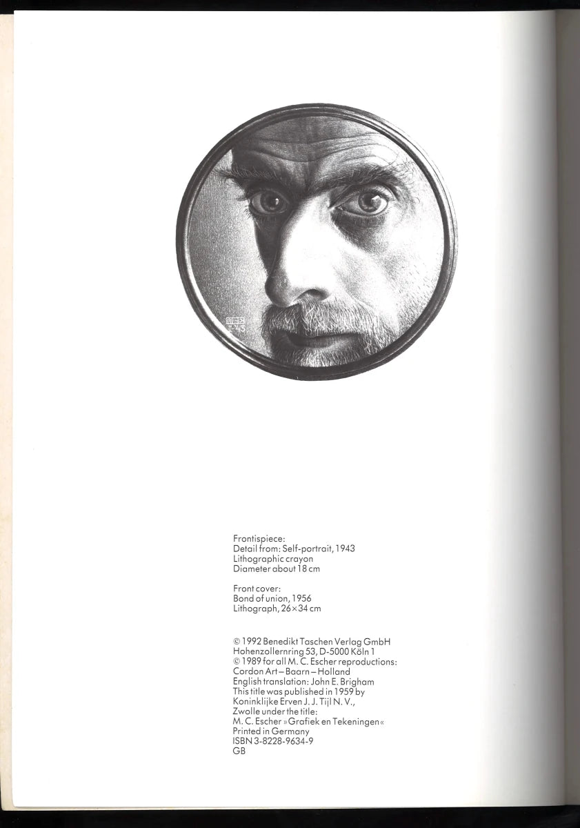 M.C. Escher: The Graphic Work – 1992 Taschen Art Book - The Bookstore