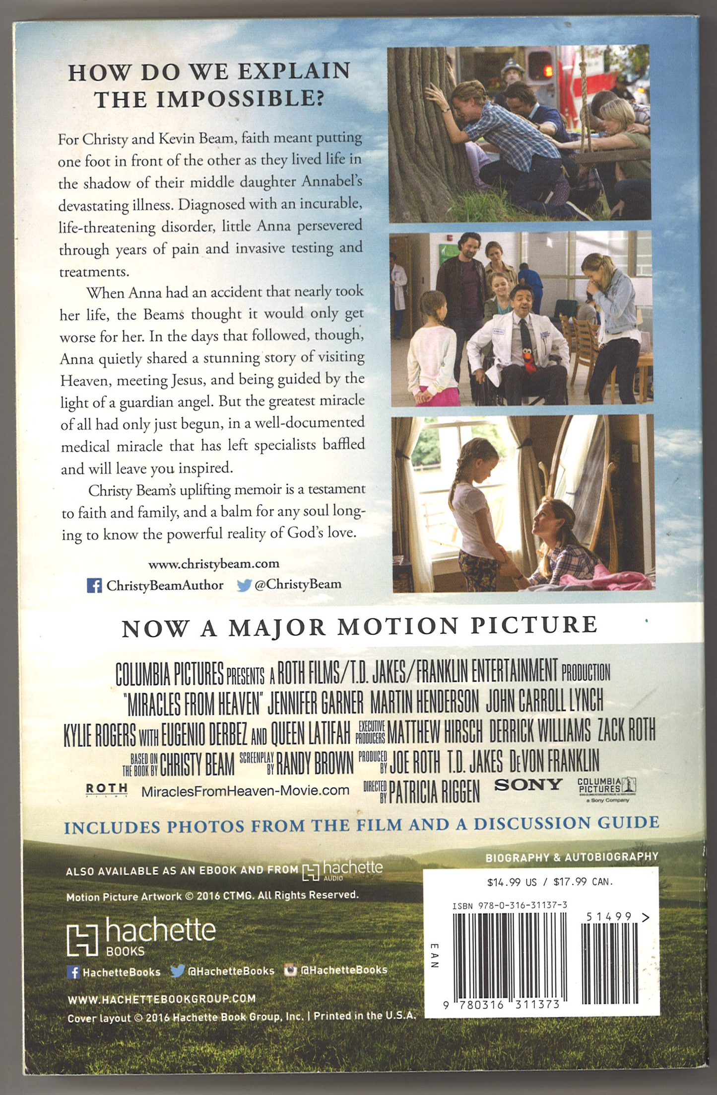 Miracles from Heaven: A Little Girl and Her Amazing Story of Healing