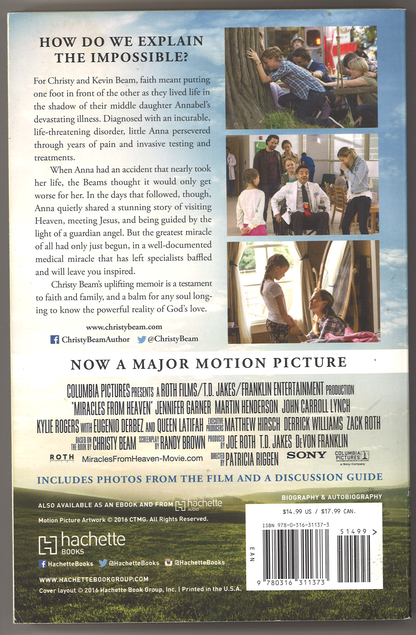 Miracles from Heaven: A Little Girl and Her Amazing Story of Healing