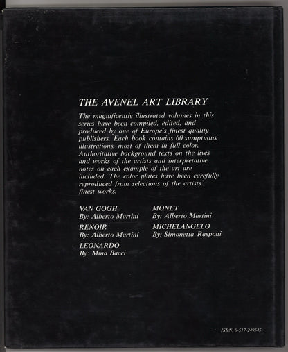 Monet by Alberto Martini – 1978 First U.S. Edition – Avenel Art Library