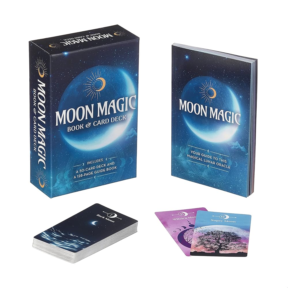 Moon Magic Book & Card Deck - The Bookstore