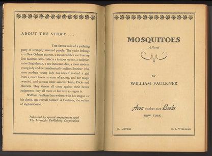 Mosquitoes (c. 1941) - The Bookstore